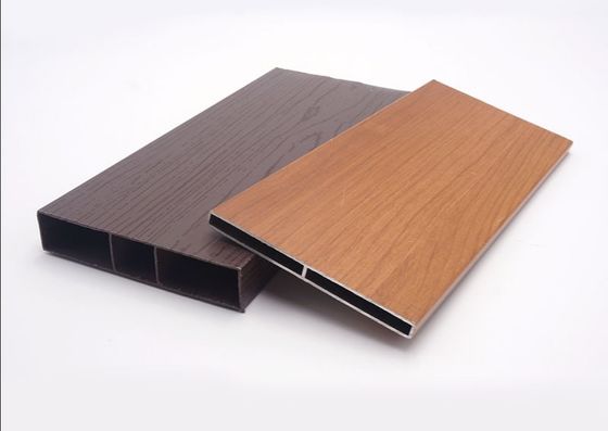 木製の穀物色6Mの机の正方形の管の家具のアルミニウム プロフィール